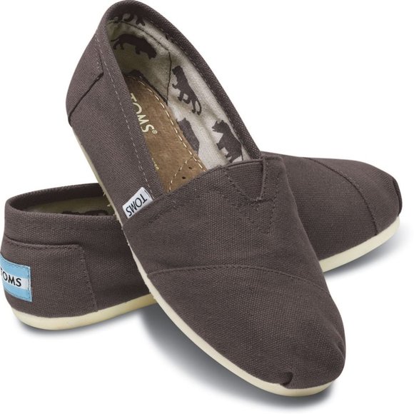 Toms Classic Ash Canvas Women's Shoes NIB Size 11